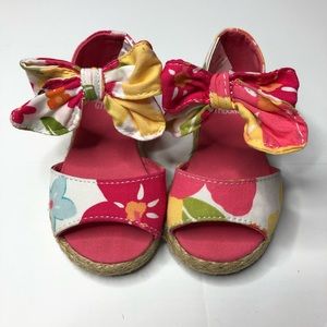 Floral sandals
